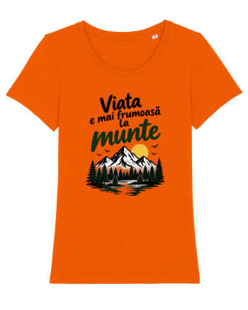 Viața este mai frumoasă la munte Bright Orange