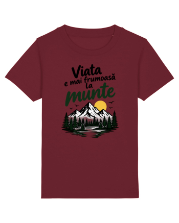 Viața este mai frumoasă la munte Burgundy