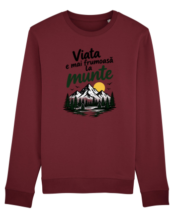 Viața este mai frumoasă la munte Burgundy