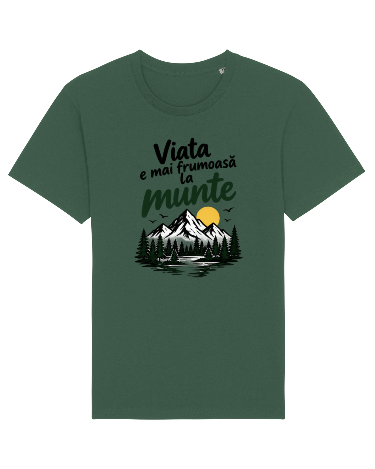 Tricou mânecă scurtă Unisex Rocker Bottle Green