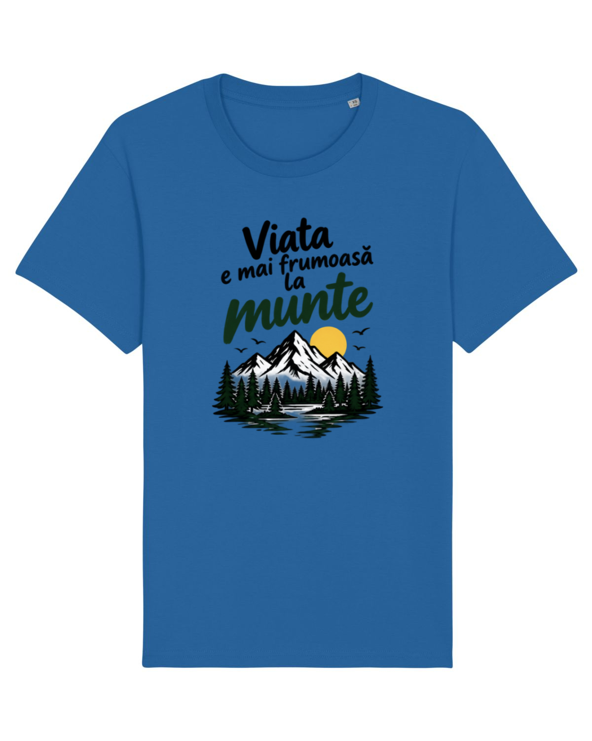 Tricou mânecă scurtă Unisex Rocker Royal Blue