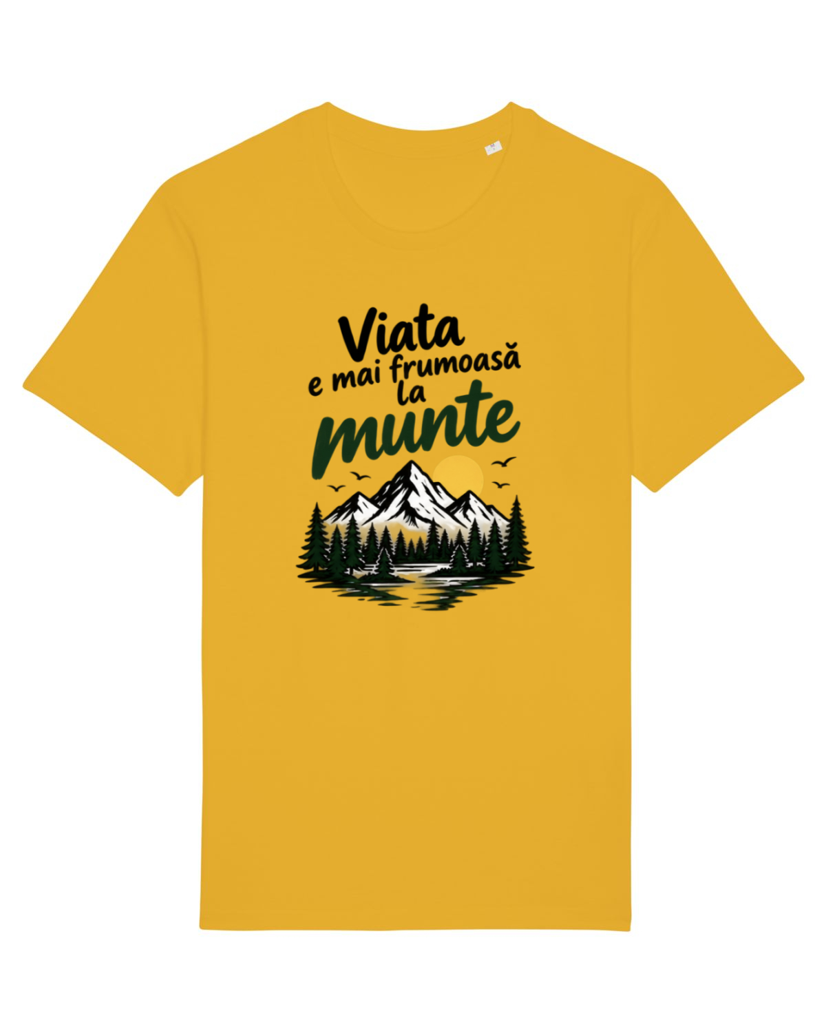 Tricou mânecă scurtă Unisex Rocker Spectra Yellow