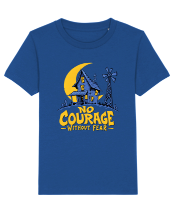 NO COURAGE WITHOUT FEAR Majorelle Blue