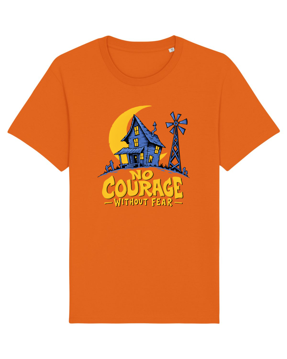 Tricou mânecă scurtă Unisex Rocker Bright Orange