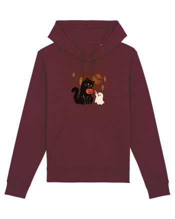 Halloween Friends Burgundy