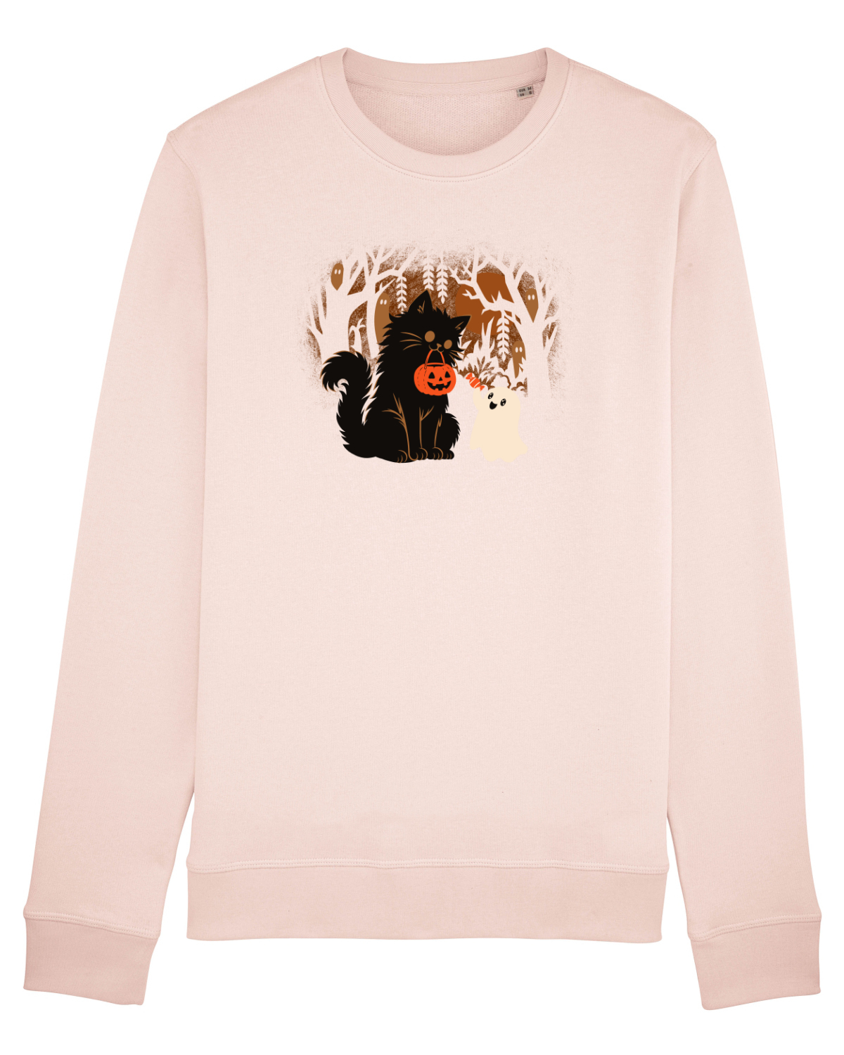 Bluză mânecă lungă Unisex Rise Candy Pink