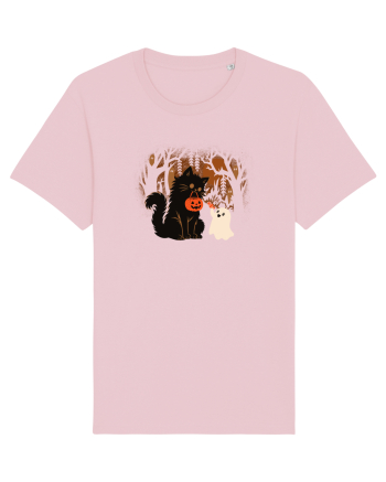 Halloween Friends Cotton Pink