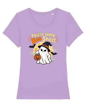 Upset Ghost Boo Sheet Halloween Witch-Hat Jack-O-Lantern Lavender Dawn