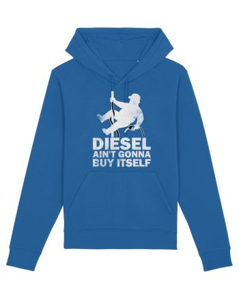Funny Trucker Humor Long Haul Drivers Blue Collar Roads Life Royal Blue