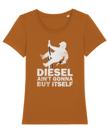 Funny Trucker Humor Long Haul Drivers Blue Collar Roads Life Roasted Orange