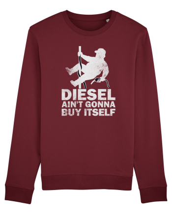 Funny Trucker Humor Long Haul Drivers Blue Collar Roads Life Burgundy