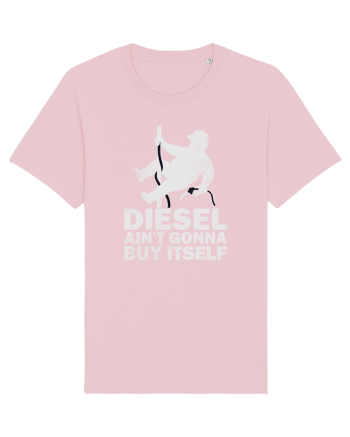 Funny Trucker Humor Long Haul Drivers Blue Collar Roads Life Cotton Pink