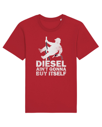 Funny Trucker Humor Long Haul Drivers Blue Collar Roads Life Red