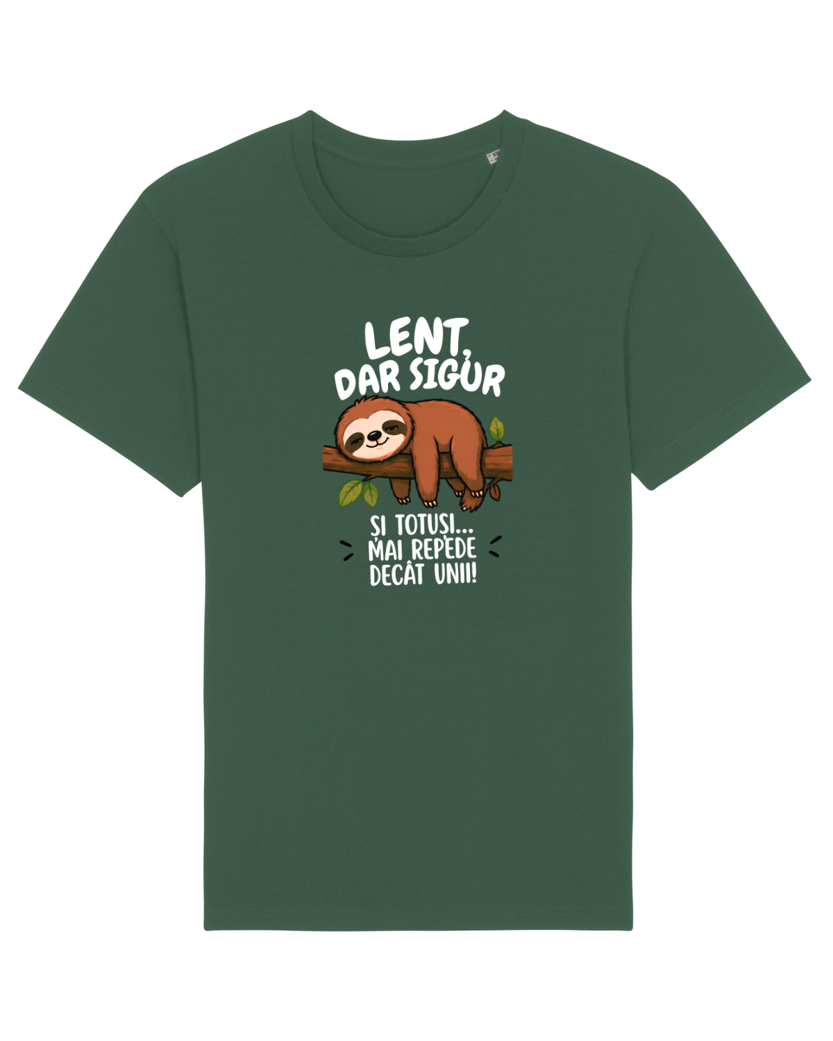 Tricou mânecă scurtă Unisex Rocker Bottle Green