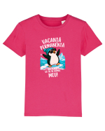 Vacanță permanentă. Îmi place să fiu în ritmul meu! Tricou mânecă scurtă  Copii Mini Creator