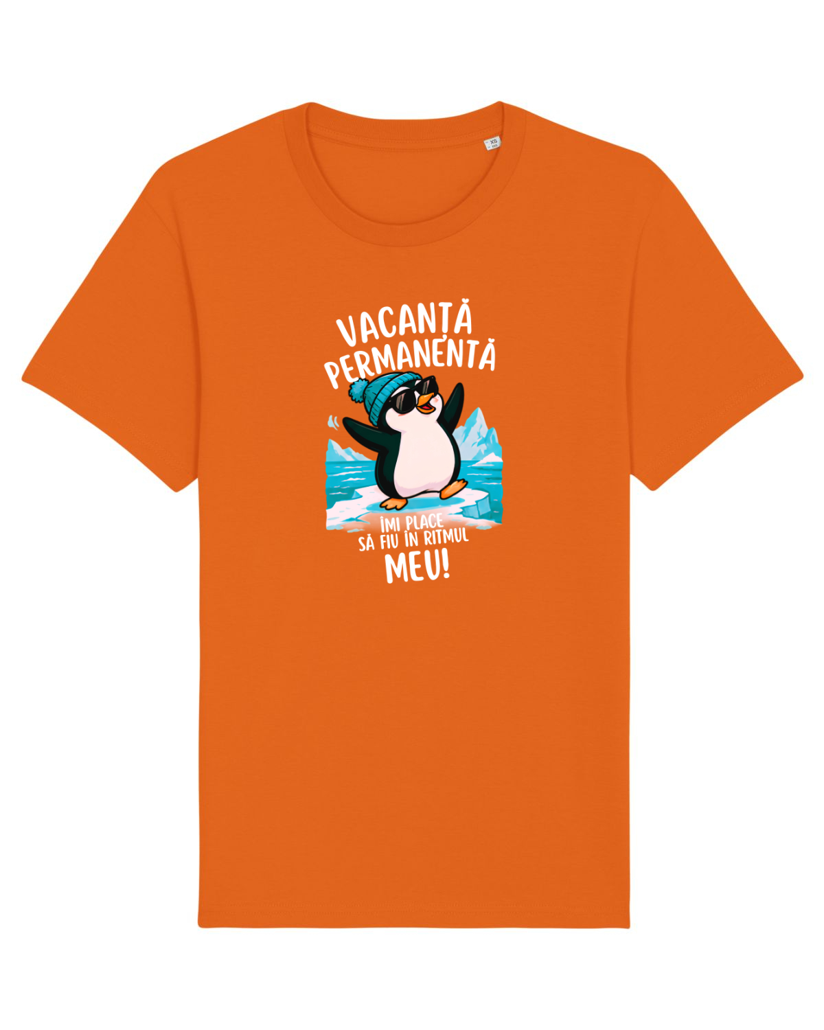 Tricou mânecă scurtă Unisex Rocker Bright Orange