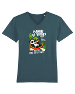 Planuri de viitor? Tricou mânecă scurtă guler V Bărbat Presenter
