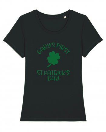 Baby's First St. Patrick's Day Black