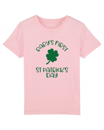 Baby's First St. Patrick's Day Cotton Pink