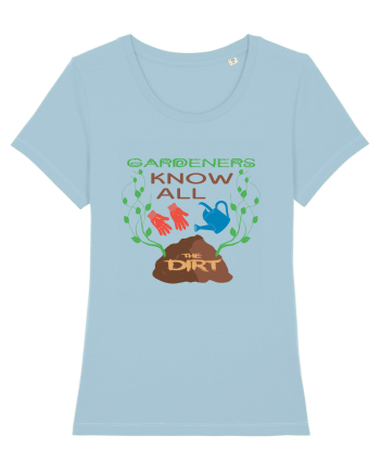 Gardening Love Sky Blue