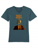 Skull Maestro  Tricou mânecă scurtă guler V Bărbat Presenter
