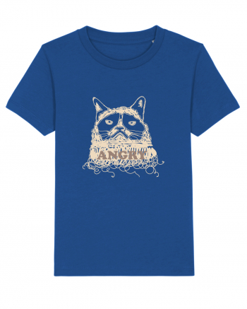 Angry Cat Majorelle Blue