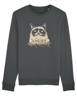 Angry Cat Bluză mânecă lungă Unisex Rise