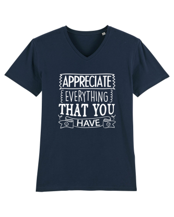Appreciate Everything That You Have French Navy