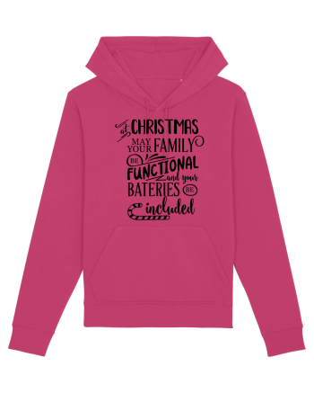 Tricou familist de Crăciun Raspberry