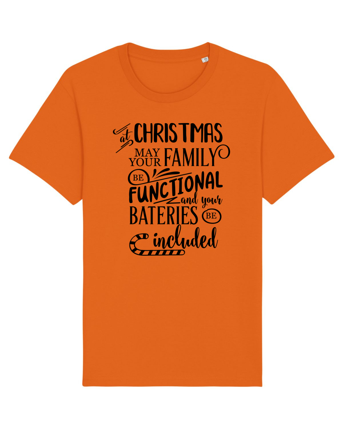Tricou mânecă scurtă Unisex Rocker Bright Orange