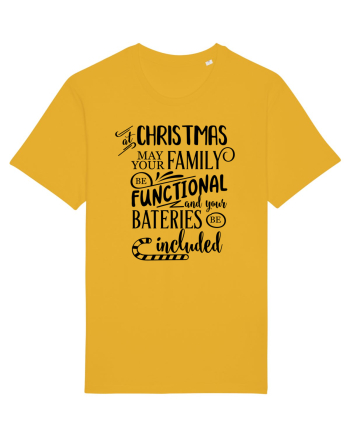 Tricou familist de Crăciun Spectra Yellow