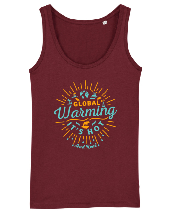 Global Warming - It's Hot Burgundy