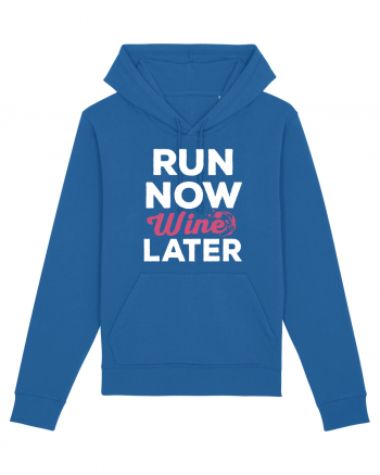 Run NOW - Wine LATER Royal Blue