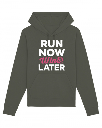 Run NOW - Wine LATER Khaki