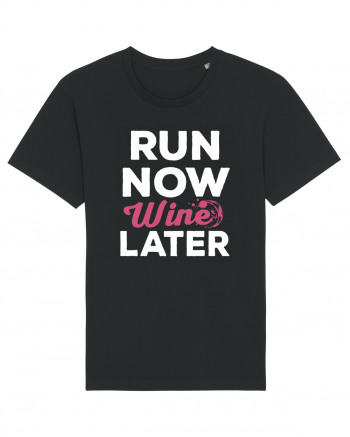 Run NOW - Wine LATER Black