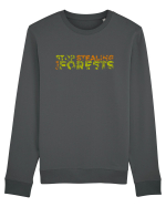 STOP Stealing Our Forests Bluză mânecă lungă Unisex Rise