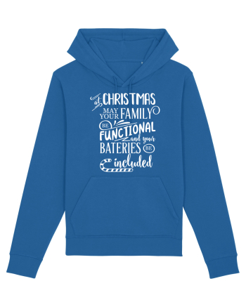 Tricou familist de Crăciun Royal Blue