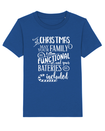 Tricou familist de Crăciun Majorelle Blue