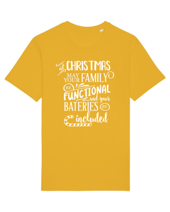 Tricou familist de Crăciun Spectra Yellow