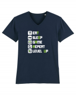 8 BIT Tricou mânecă scurtă guler V Bărbat Presenter