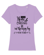 Nebunie de Crăciun Tricou mânecă scurtă guler larg fitted Damă Expresser