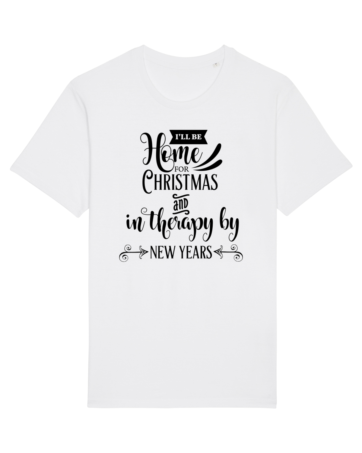 Tricou mânecă scurtă Unisex Rocker White