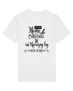 Nebunie de Crăciun Tricou mânecă scurtă Unisex Rocker