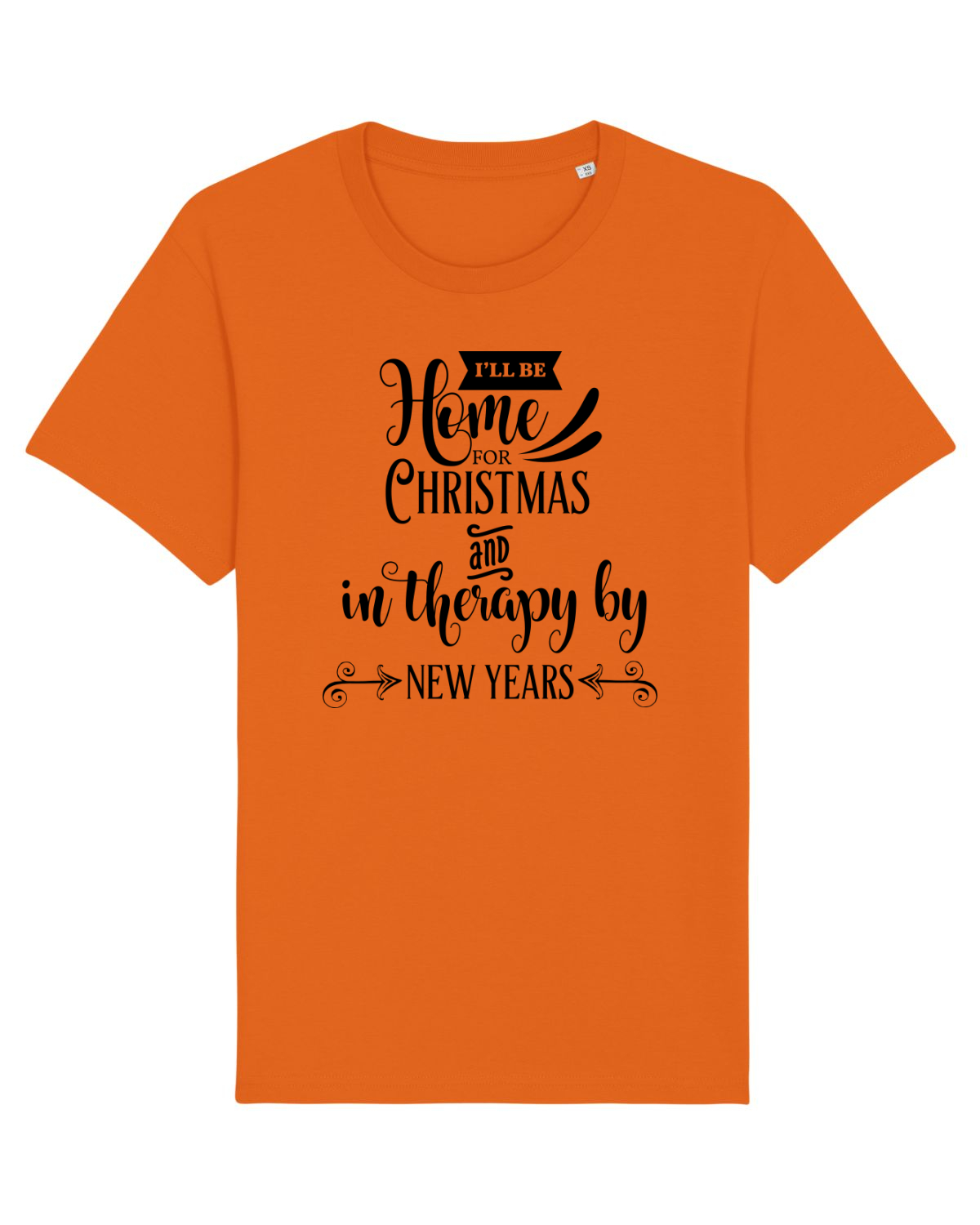 Tricou mânecă scurtă Unisex Rocker Bright Orange
