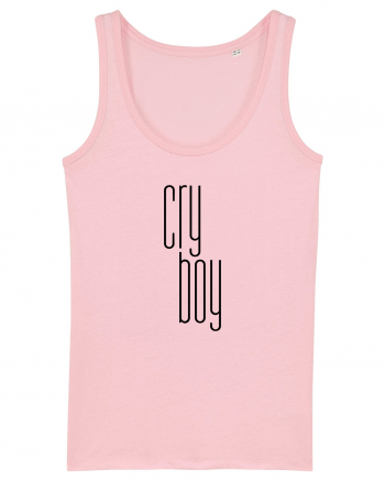 Cry boy (negru) Cotton Pink