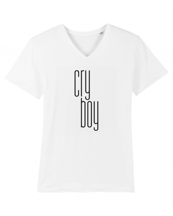 Cry boy (negru) White