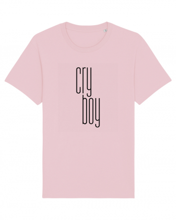 Cry boy (negru) Cotton Pink