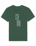 Cry boy (alb) Tricou mânecă scurtă Unisex Rocker