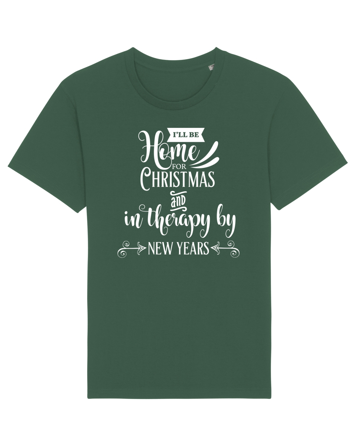 Tricou mânecă scurtă Unisex Rocker Bottle Green
