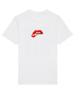 Lips Tricou mânecă scurtă Unisex Rocker